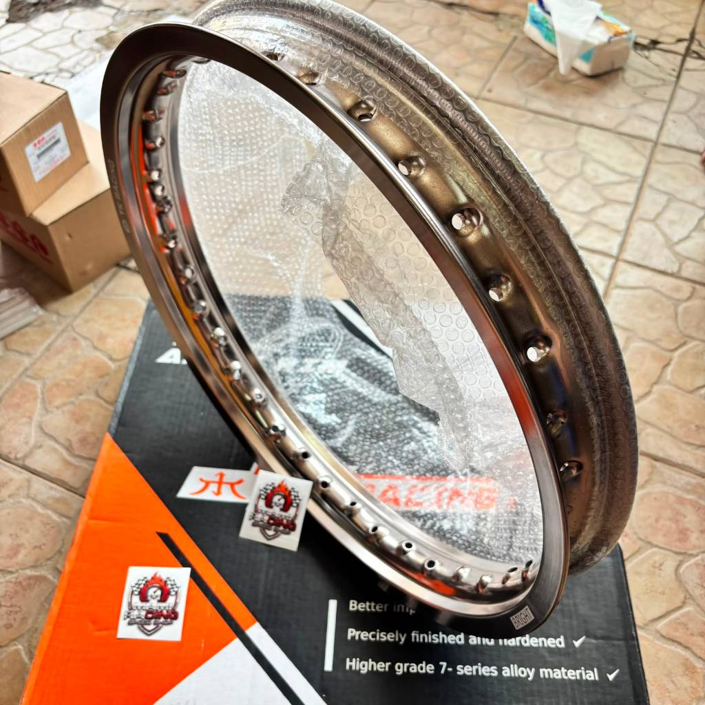 Velg Ring 17 TK Racing Lebar 185 Bronze Velg Alumunium Original TK Racing Japan