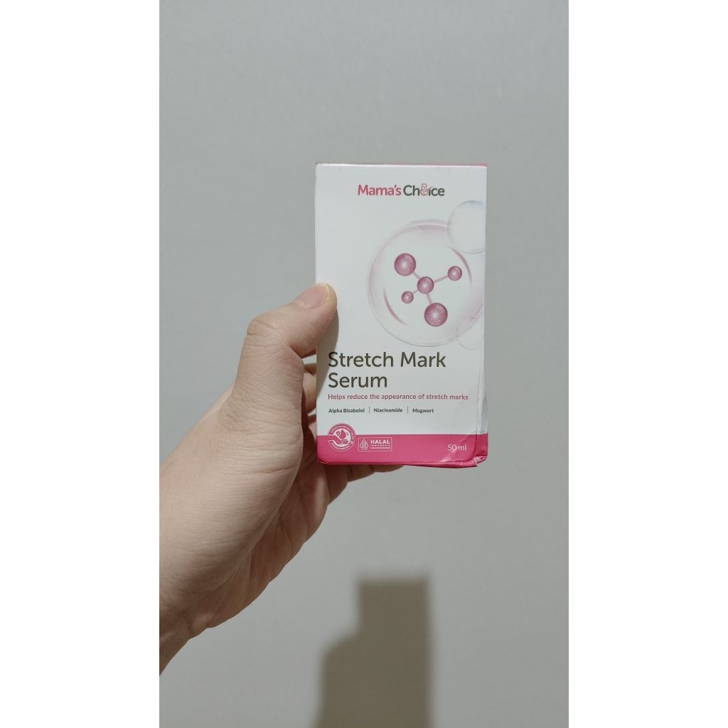 Krim Stretch Mark Mama’s Choice - Aman untuk Ibu Hamil & Menyusui, Melembapkan dan Mengurangi Gatal