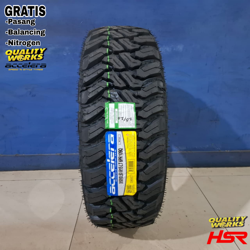BAN OFFROAD MOBIL TAFT JIMNY KATANA 31 10,5 R15 MT BAN MOBIL RING 15 ACCELERA MT-01 31 10,5 R15