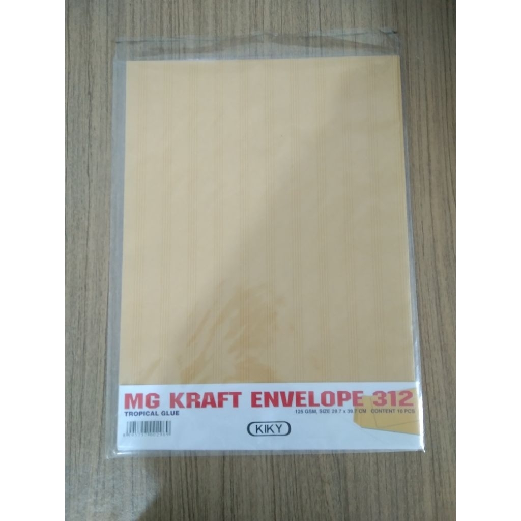 KIKY AMPLOP COKLAT POLOS 312 LE