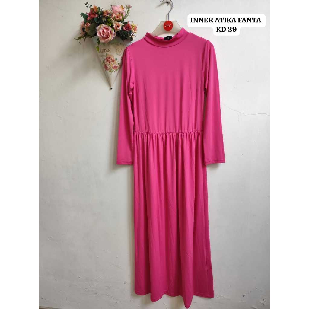 ZOYA INNER GAMIS INNER ATIKA WARNA FANTA