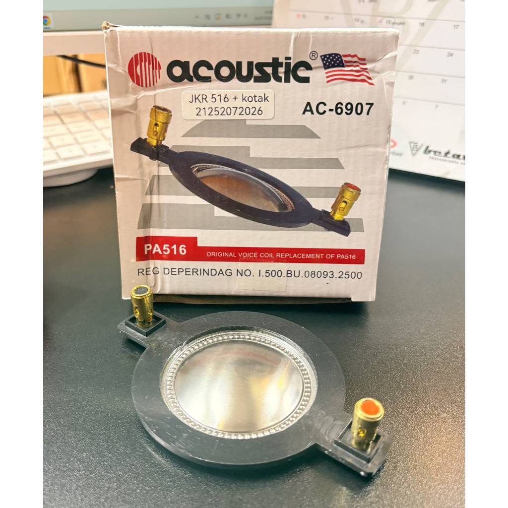 Spool Spull Acoustic JKR 516 + Kotak PA516 AC6907