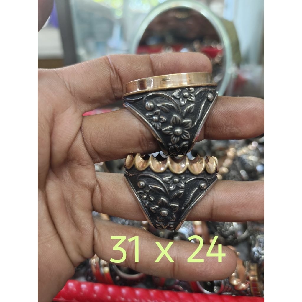 Ring koin monel handmade