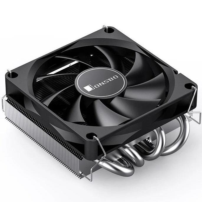 JONSBO HP-400S BLACK LOW PROFILE MINI ITX SINGLE TOWER CPU PROCESSOR AIR COOLER JNBO-HP400S-B