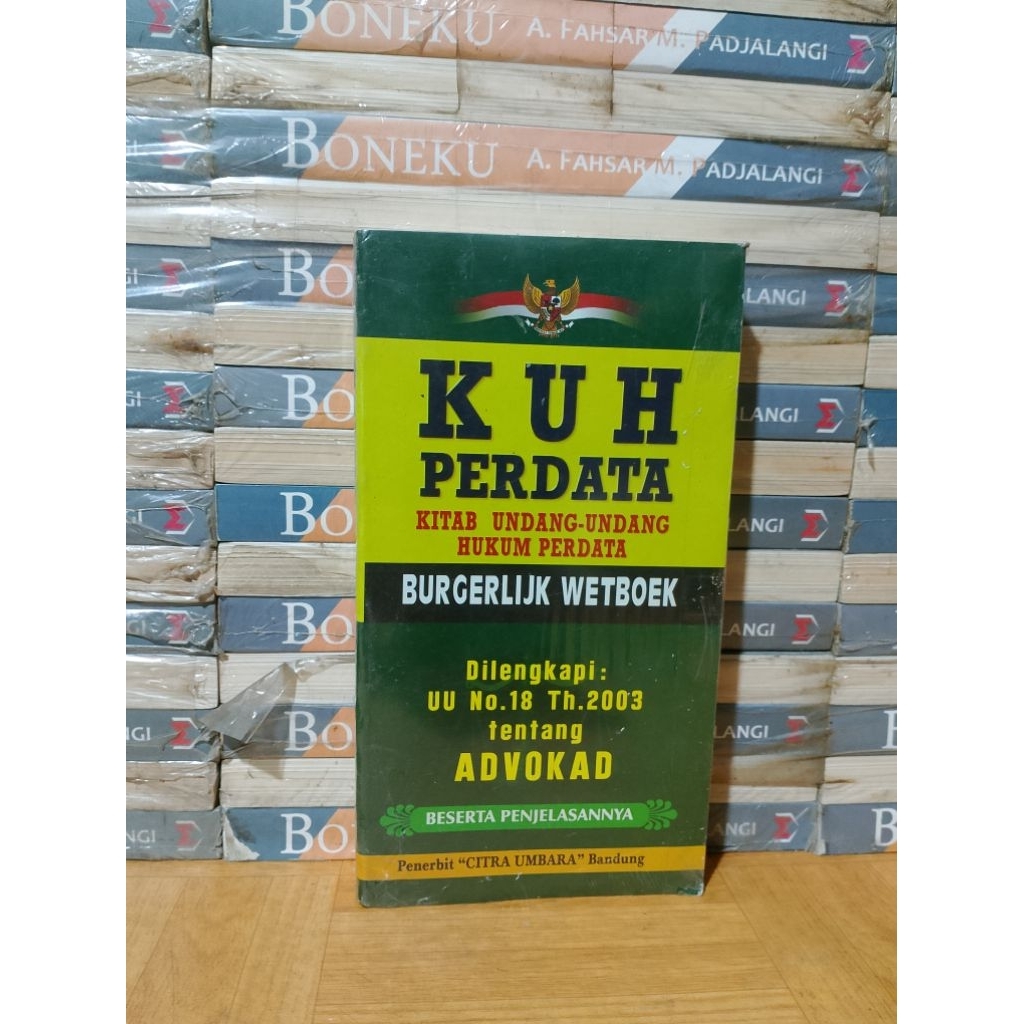 BUKU ORIGINAL - KUH PERDATA KITAB UNDANG UNDANG HUKUM PERDATA
