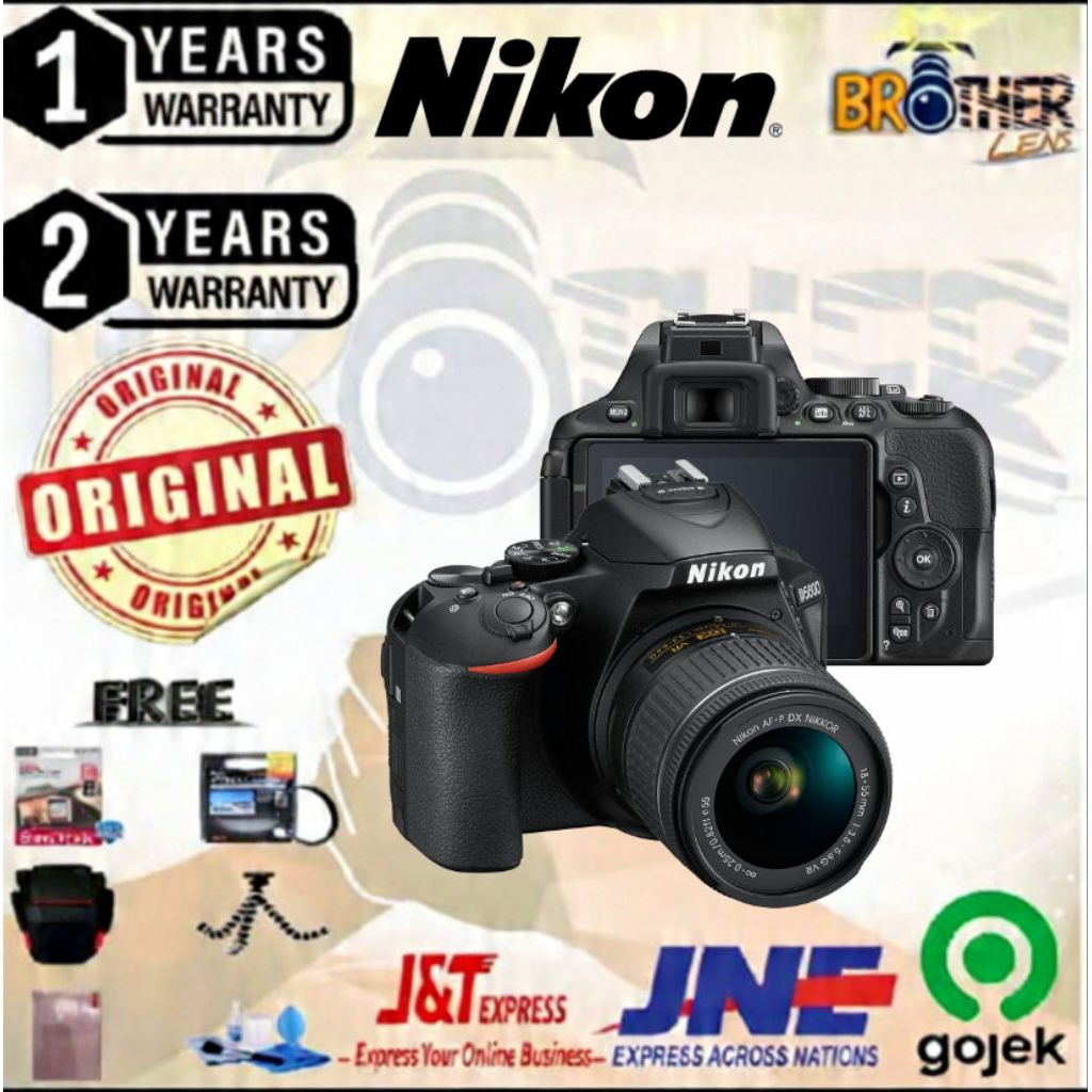 NIKON D5600 KIT 18-55MM VR / KAMERA NIKON D5600 KIT 18-55MM / NIKON D5600
