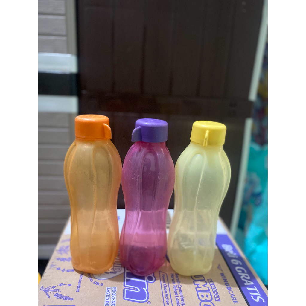 eco bottle 500ml preloved tupperware