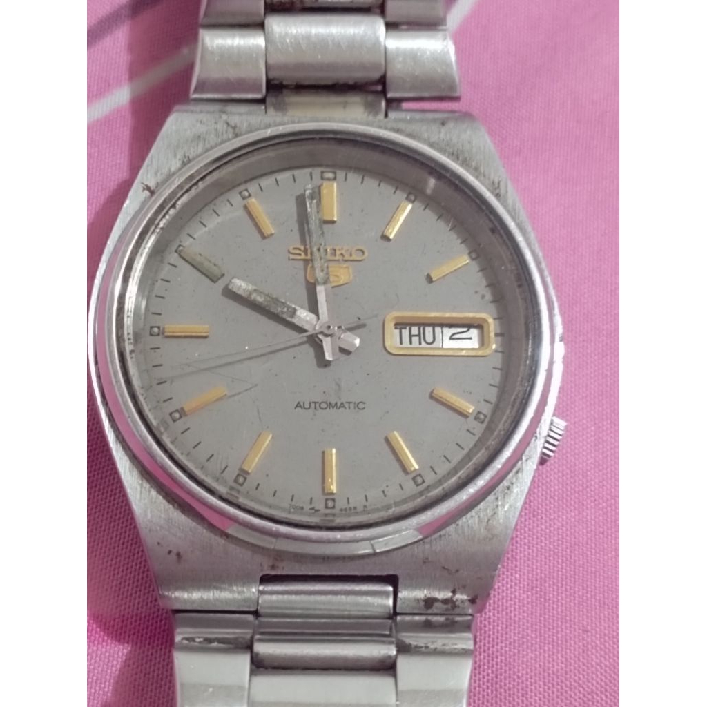 jam seiko 5 automatic 7009