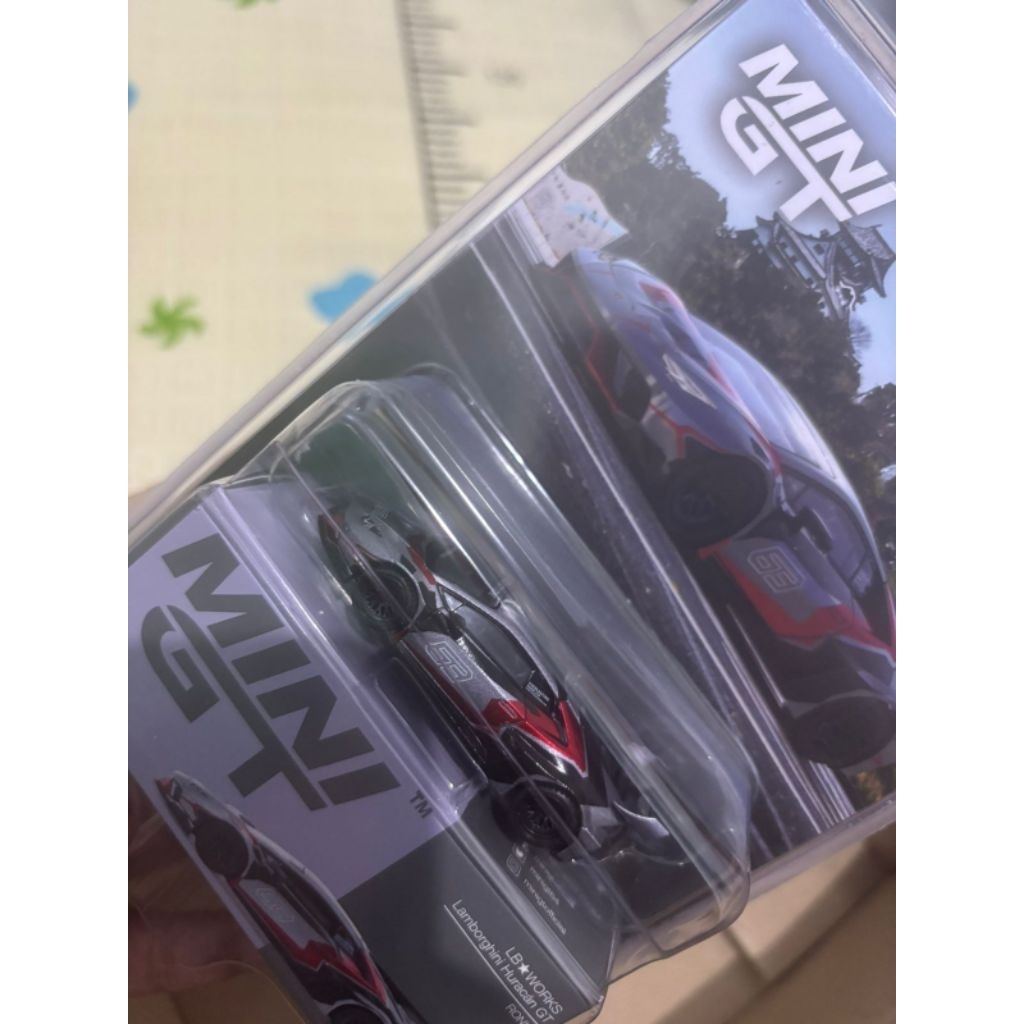 Lamborghini huracan miniGT blister