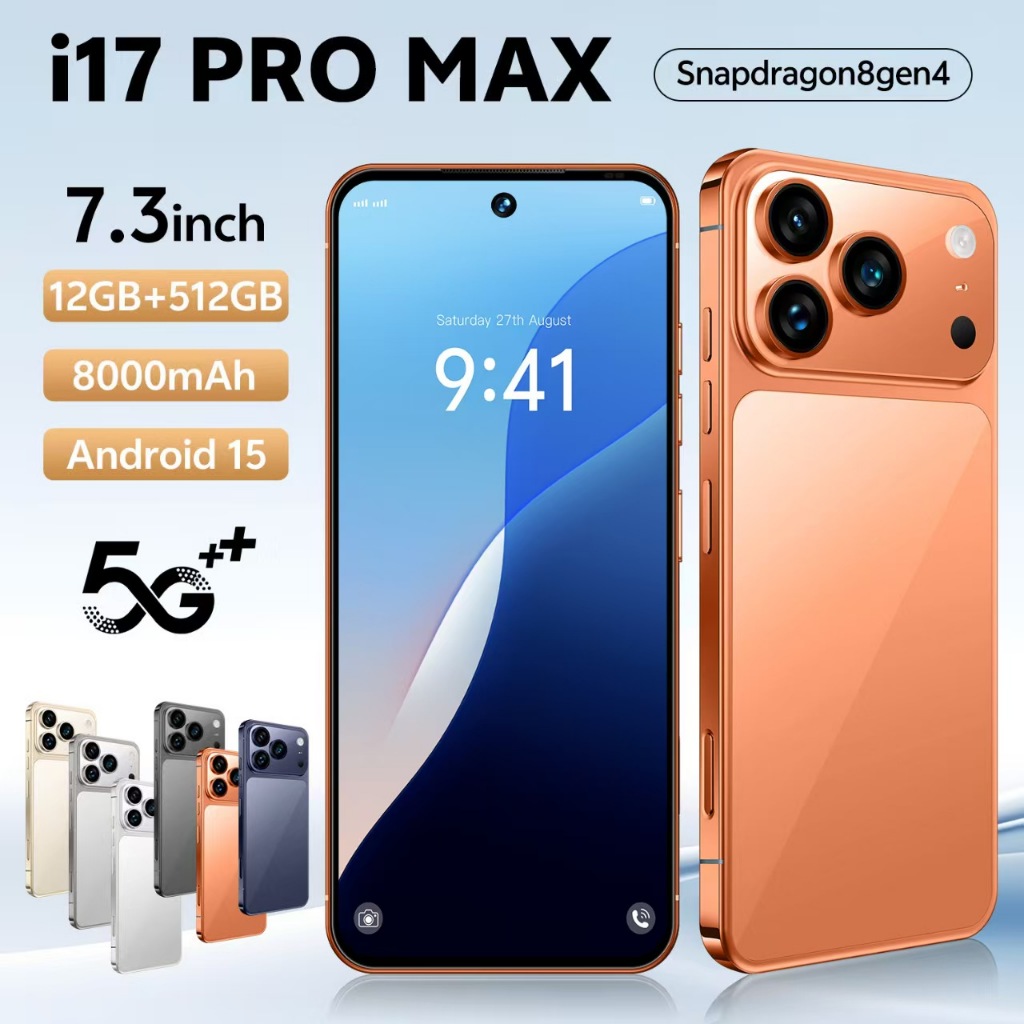 2026 NEW hp I17 Pro Max Android 12 8GB+256GB Mini Smartphone 6.79Inch Mini