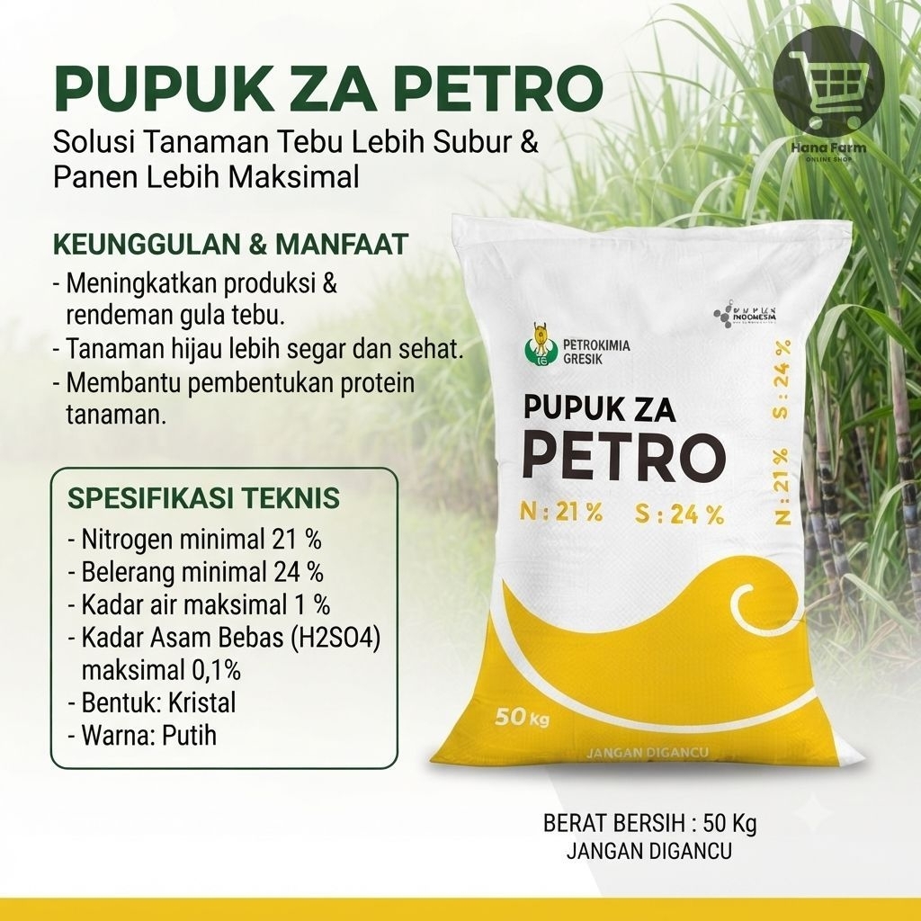 Pupuk ZA Petro 50 Kg