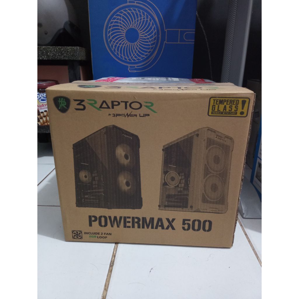 Casing PC Raptor Powermax 500