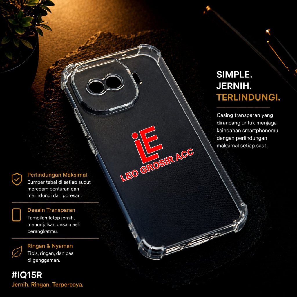 IQOO 15R IQOO 15 SOFTCASE AIRBAG ANTI CRACK TEBAL CASE BENING IQOO 15R IQOO 15 AB-01