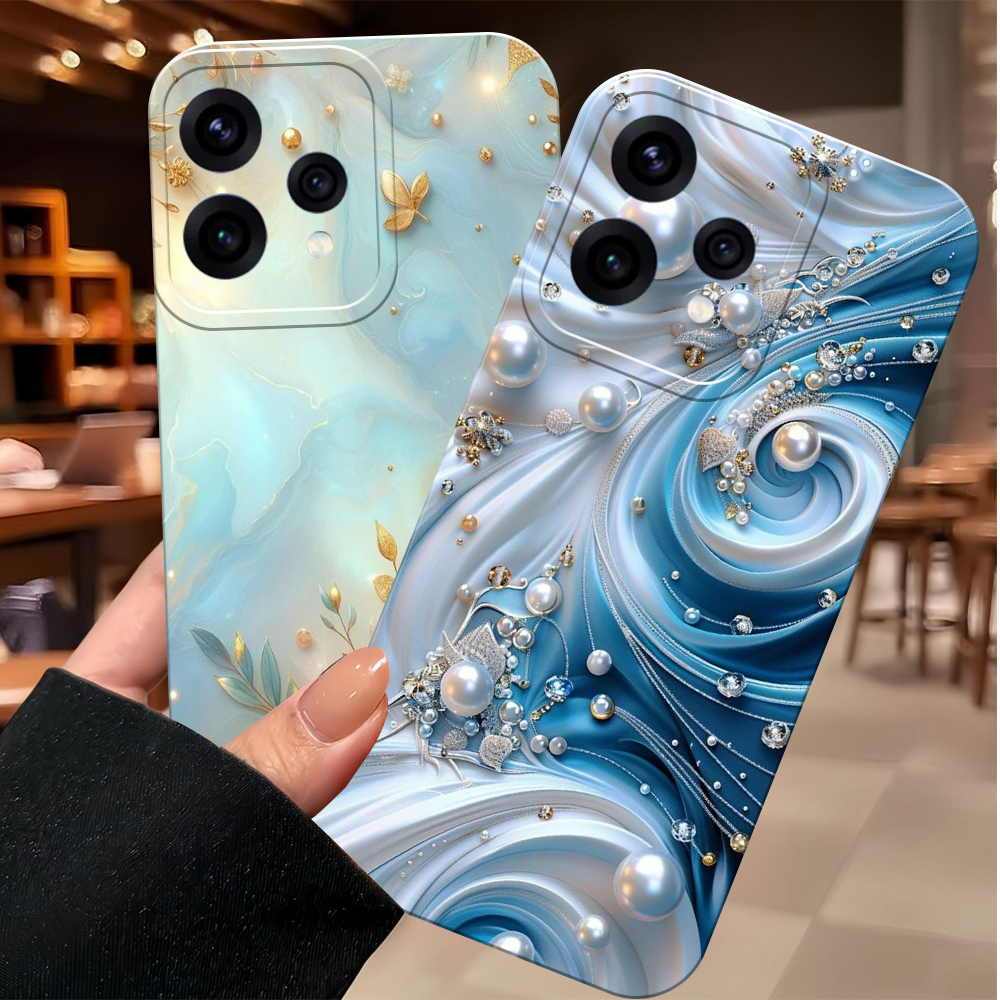 Softcase cocok untuk OPPO RENO 15F / OPPO RENO 15F 5G Case Pelindung Camera Motif [ SJ MARBLE 3]