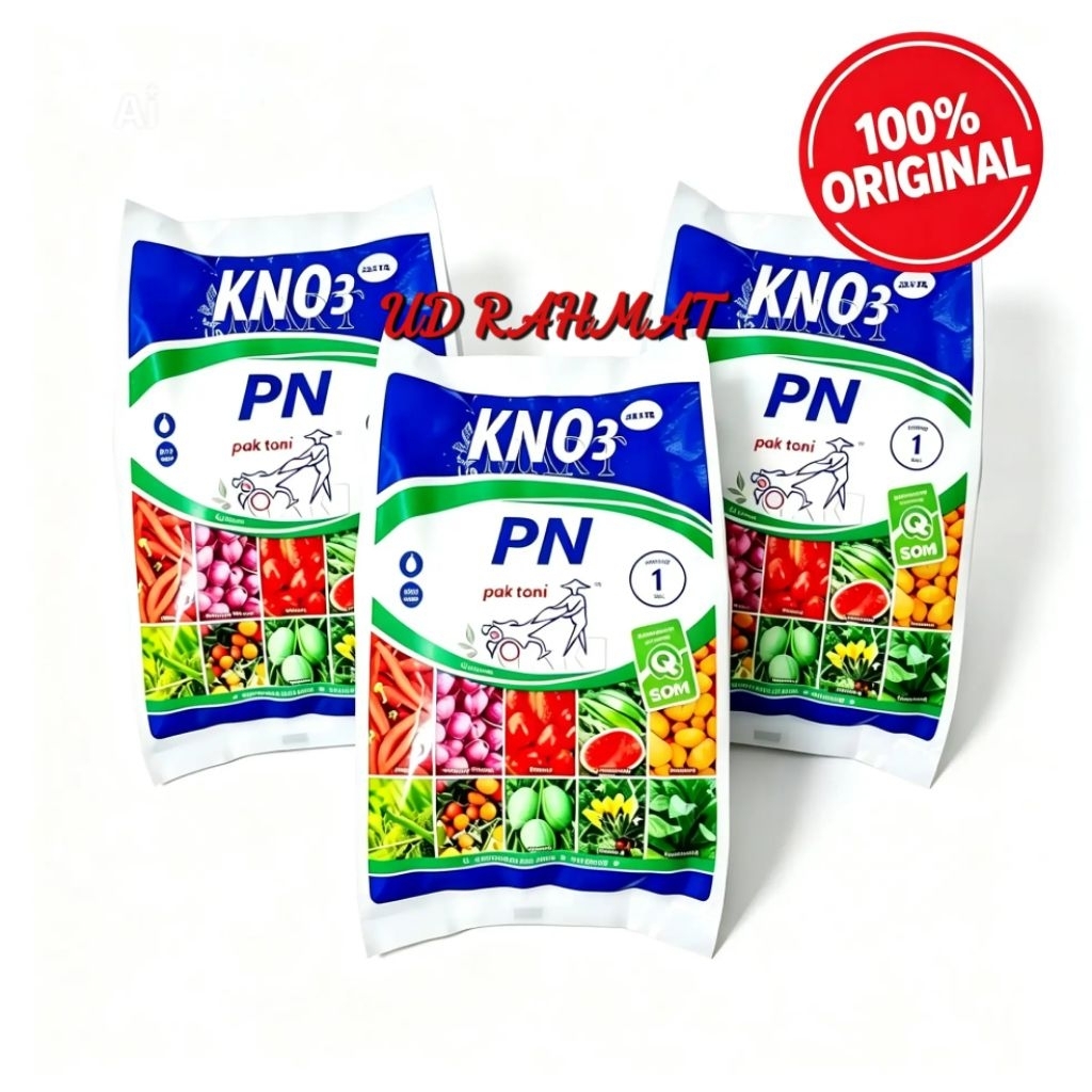PUPUK KNO3 PUTIH PAK TANI 1 KG | KNO3 PUTIH KRISTAL PAK TANI 1 KG