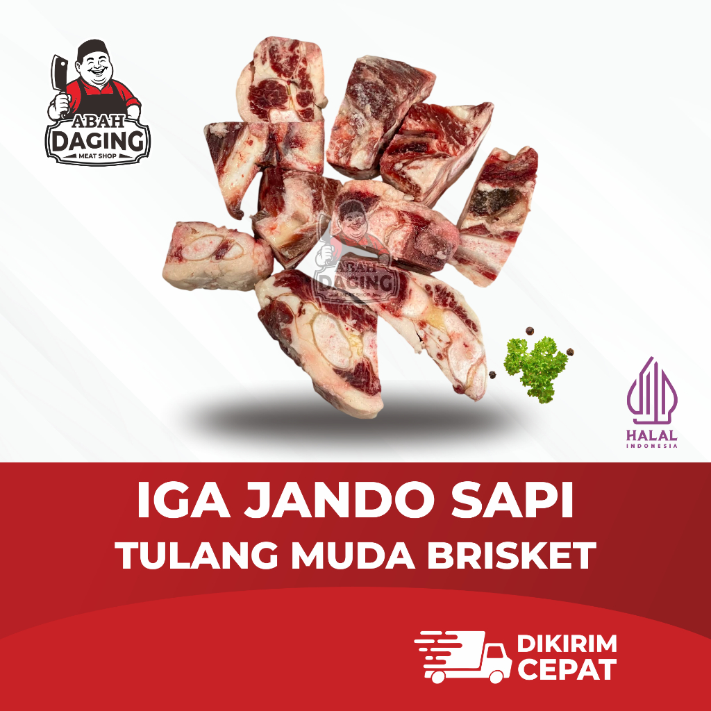 IGA JANDO / IGA MUDA / BRISKET BONE - ABAH DAGING SAPI
