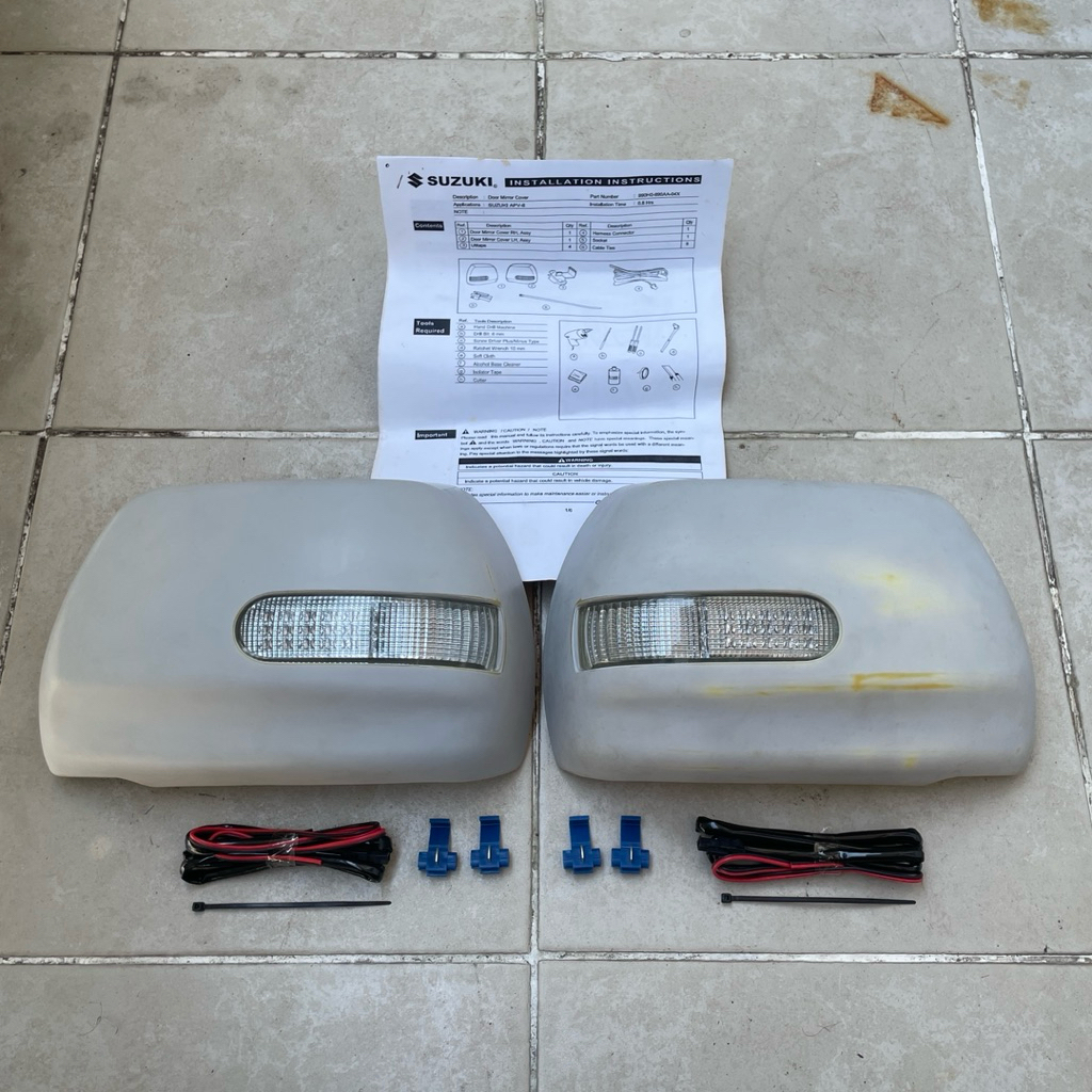 TUTUP BATOK COVER SPION LAMPU SEIN SUZUKI APV ARENA SET ORIGINAL SUZUKI ACCESSORIES (SGA) 990H0-990A