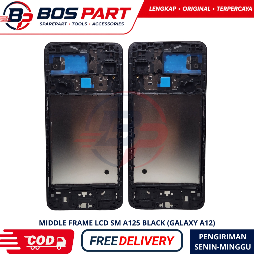 MIDDLE FRAME LCD SAMSUNG A125 / GALAXY A12 / DUDUKAN LCD