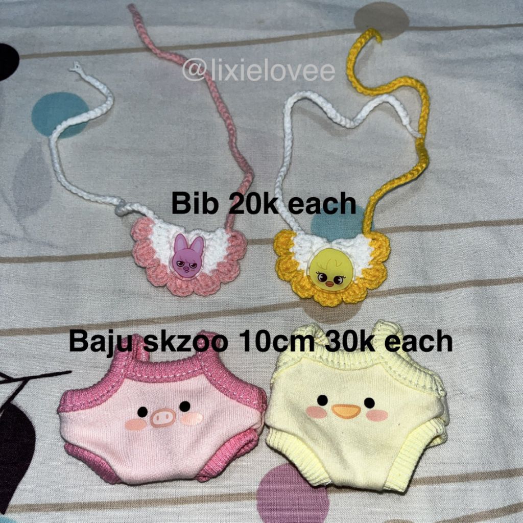 BAJU BONEKA DOLL CLOTHES 10CM RAJUT SKZOO BBOKARI DWAEKKI