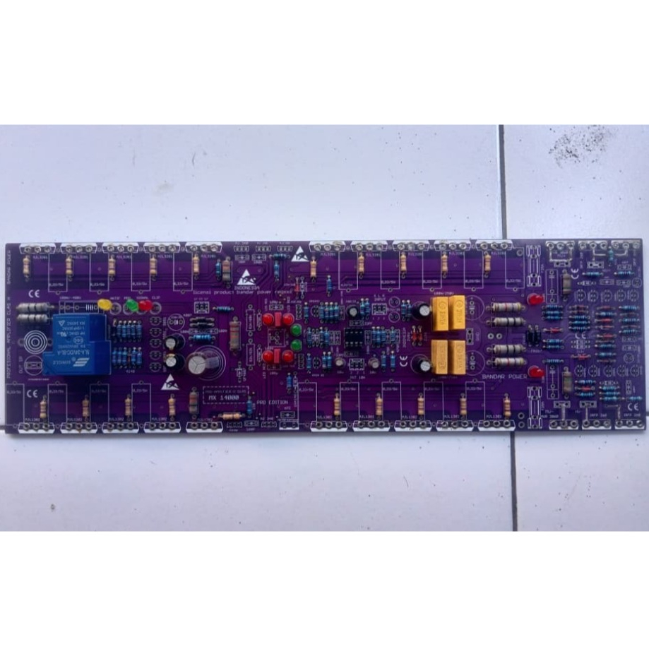 DRIVER CLASS H MX14000 by BANDAR POWER PCB VERSI LAMA