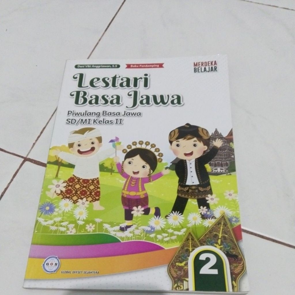 Lestari bahasa Jawa penerbit GOS kelas 2 SD