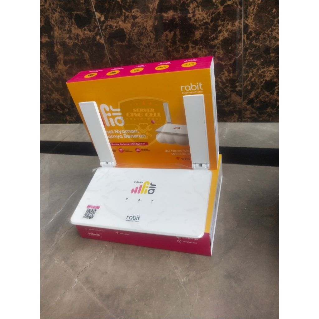 Wi-Fi HiFi Air Indosat Modem CPE-XR + Sim Card M3/Tri