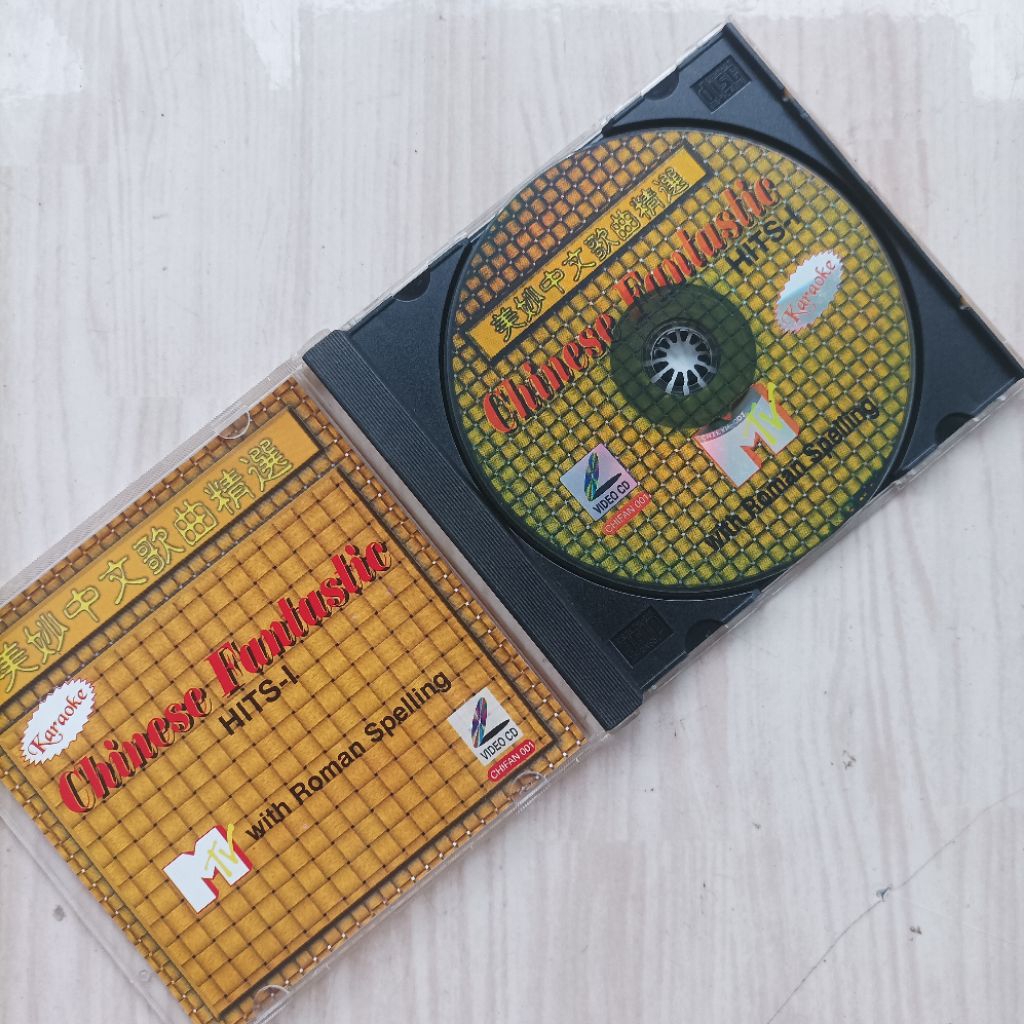 VCD Karaoke Mandarin Chinese Fantastic MTV With Roman Spelling