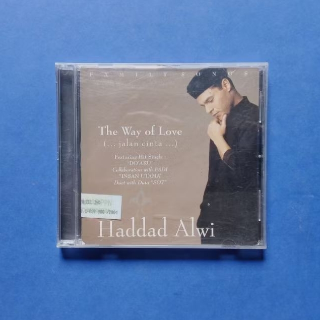 CD Audio Music Haddad Alwi The Way Of Love ( Jalan Cinta ) Prod PT Sony Music Intertainment Indonesi
