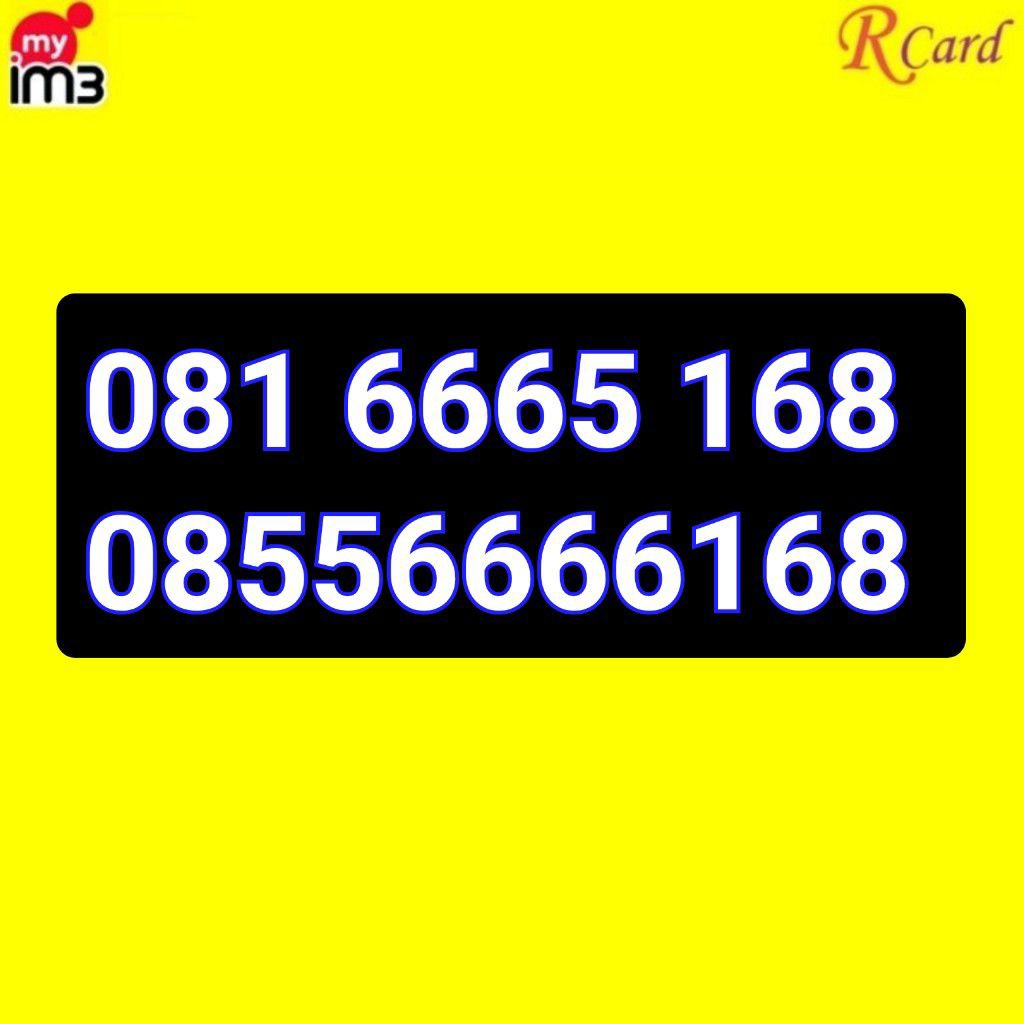 Perdana Nomor Cantik Indosat Im3 10 11 Digit ilufa 168