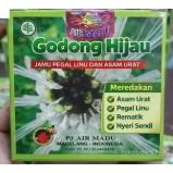 ASLI GODONG IJO KAPSUL Obat Saraf Kejepit Herbal Jamu Asam Urat Pegal Linu Kapsul Godong Ijoo Origin