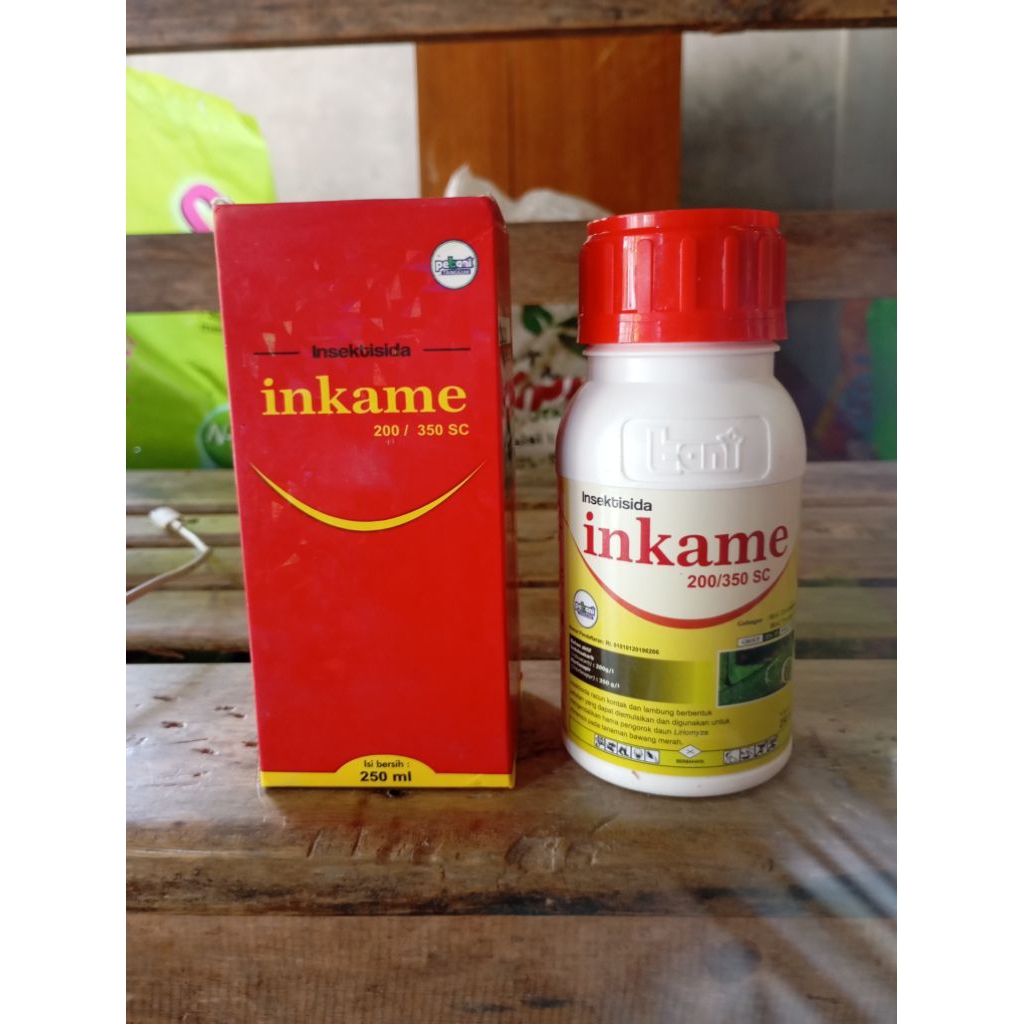 Insektisida Inkame (200/350 SC) - Insektisida khusus Ulat bor/Buah (kemasan 250ml)