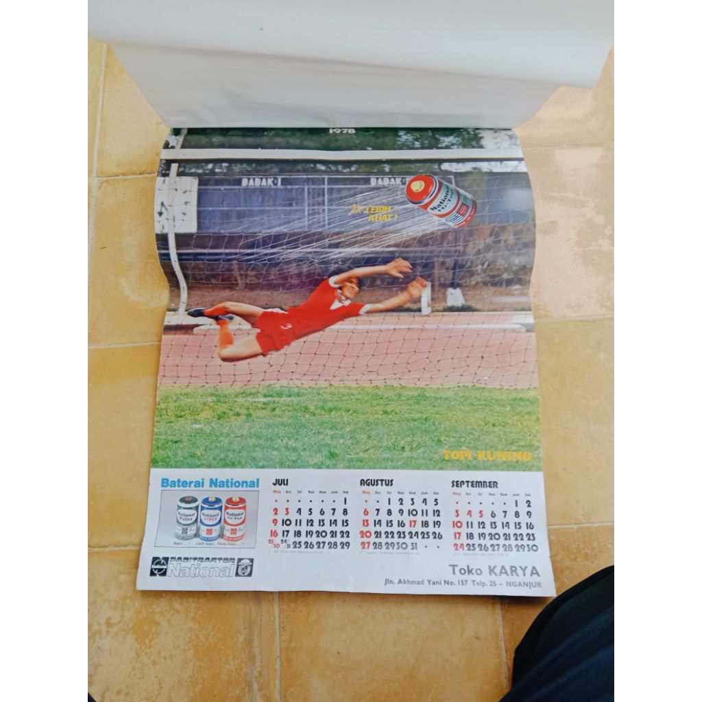 Kalender Lawas Tahun 1978 - Kalender Jadul - Kalender Lawas