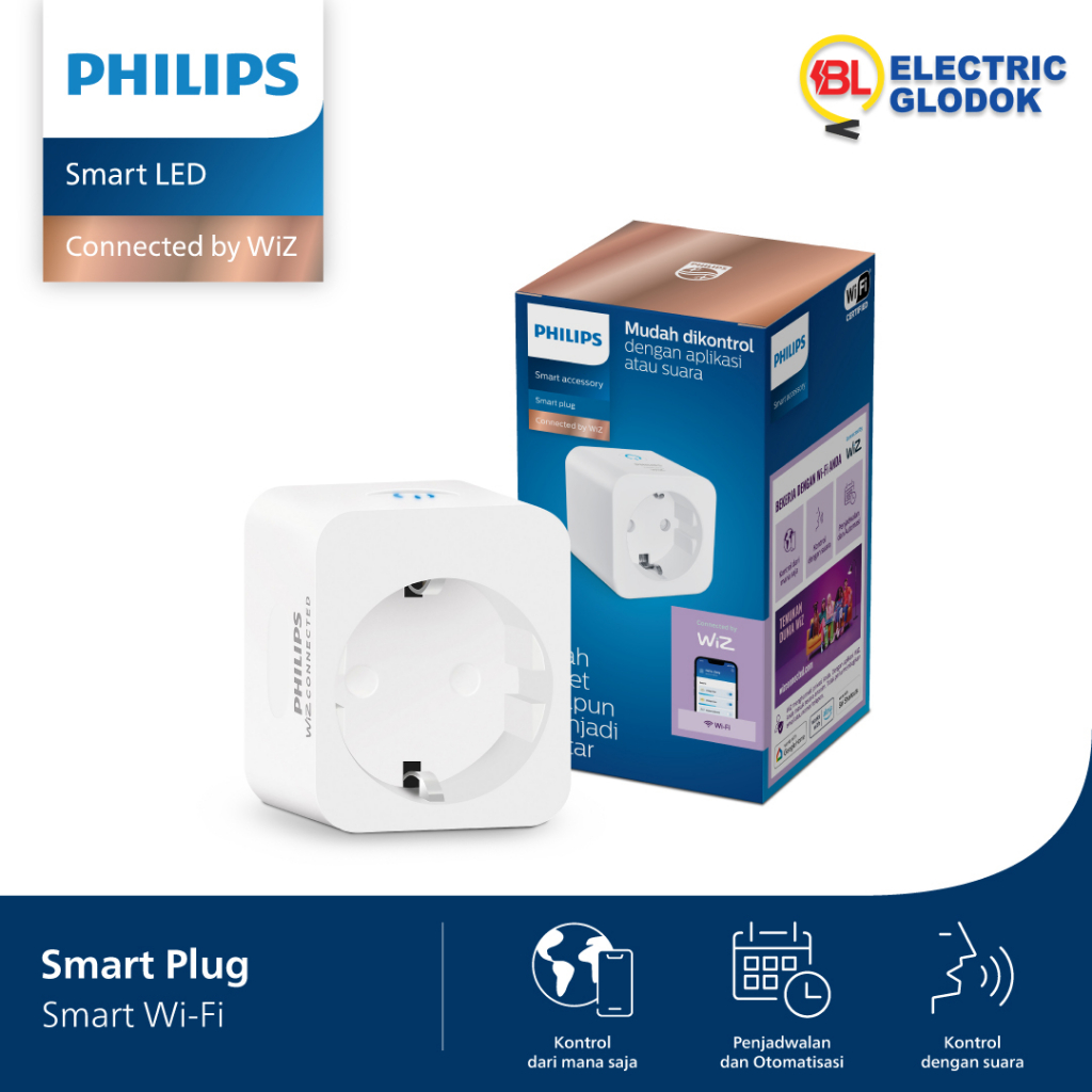 Philips Smart WiFi Accessory Smart Plug Colokan Pintar WiFi