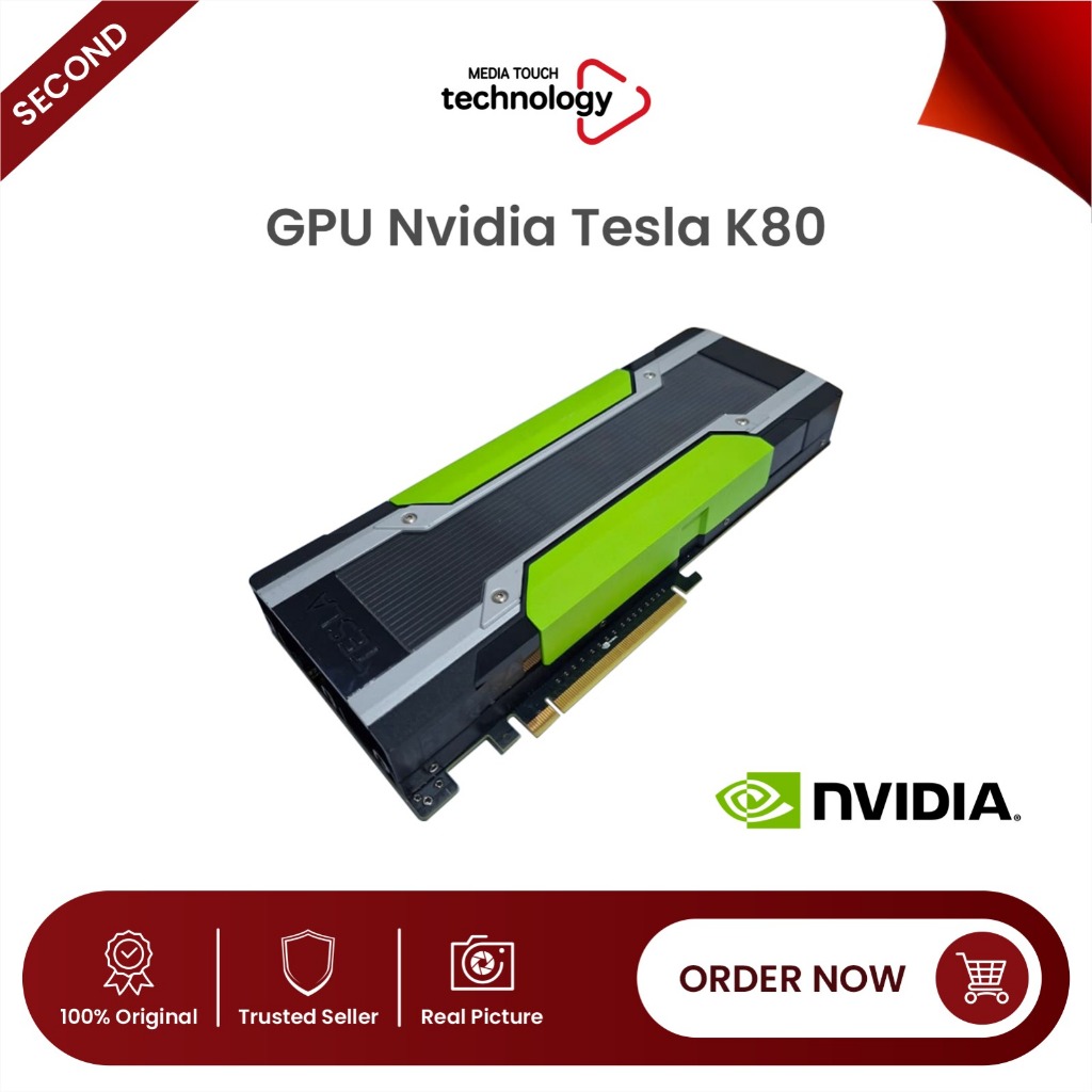 NVIDIA Tesla K80 24GB | Dual GPU Accelerator | Deep Learning