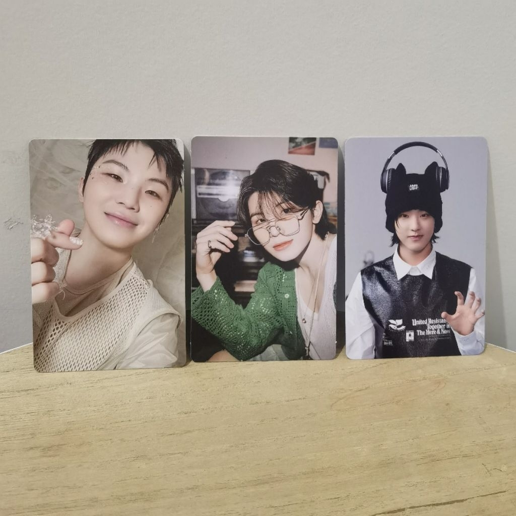 [READY] [OFFICIAL photocard woozi 2 + hoshi] official woozi klepon hoshi dear ver torec tower record