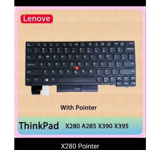 Keyboard THINKPAD X280 WITH POINTER + BACKLIGHT