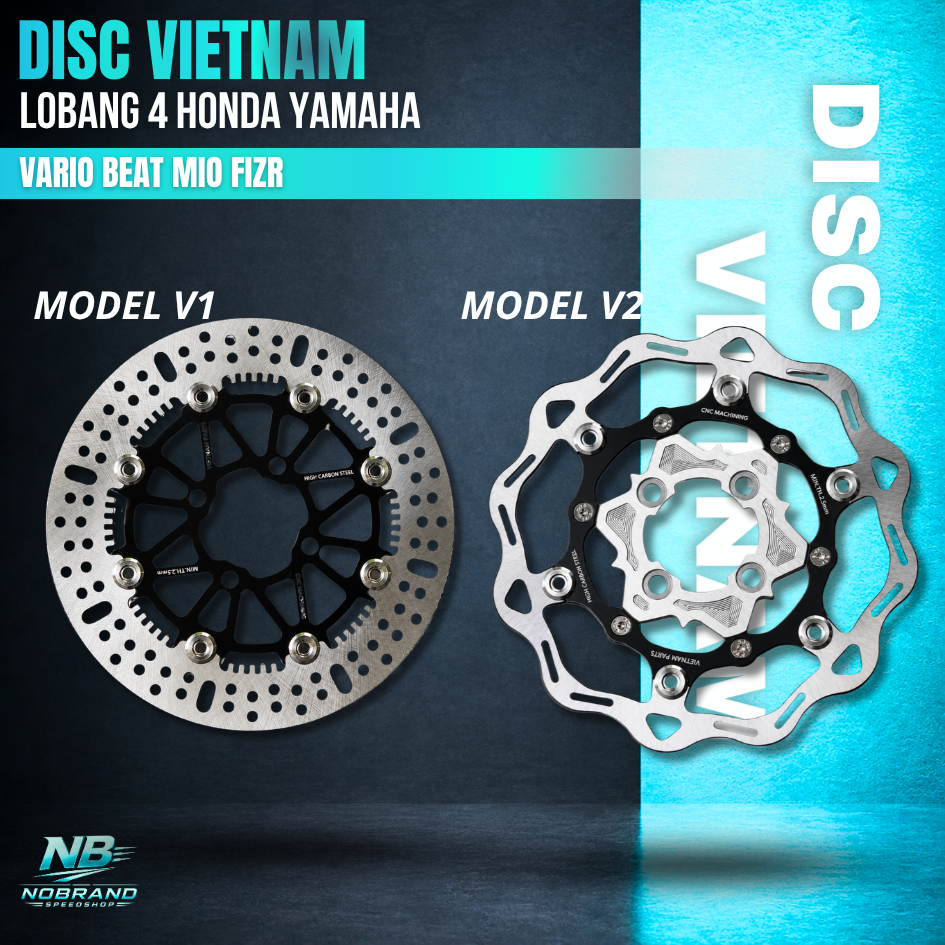 DISC CAKRAM MIO SOUL MIO M3 VIETNAM PARTS 260MM DISC DISK PIRINGAN 260MM BEAT MIO PIRINGAN GENIO VAR