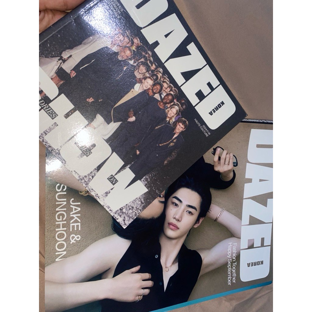 JAKEHOON DAZED magazine (+ Free Majalah fashion DAZED)
