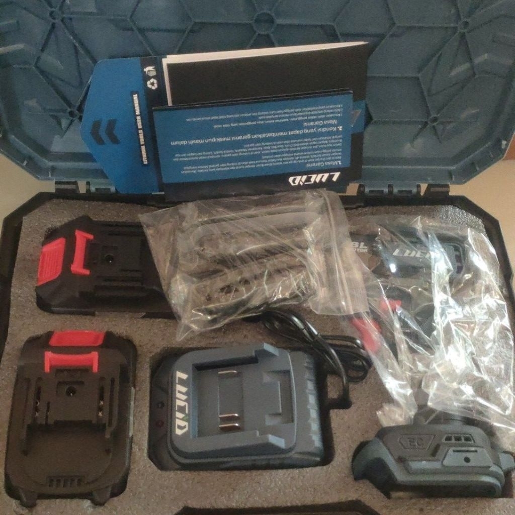 impact wrench lucid  LH500 fullset BARU