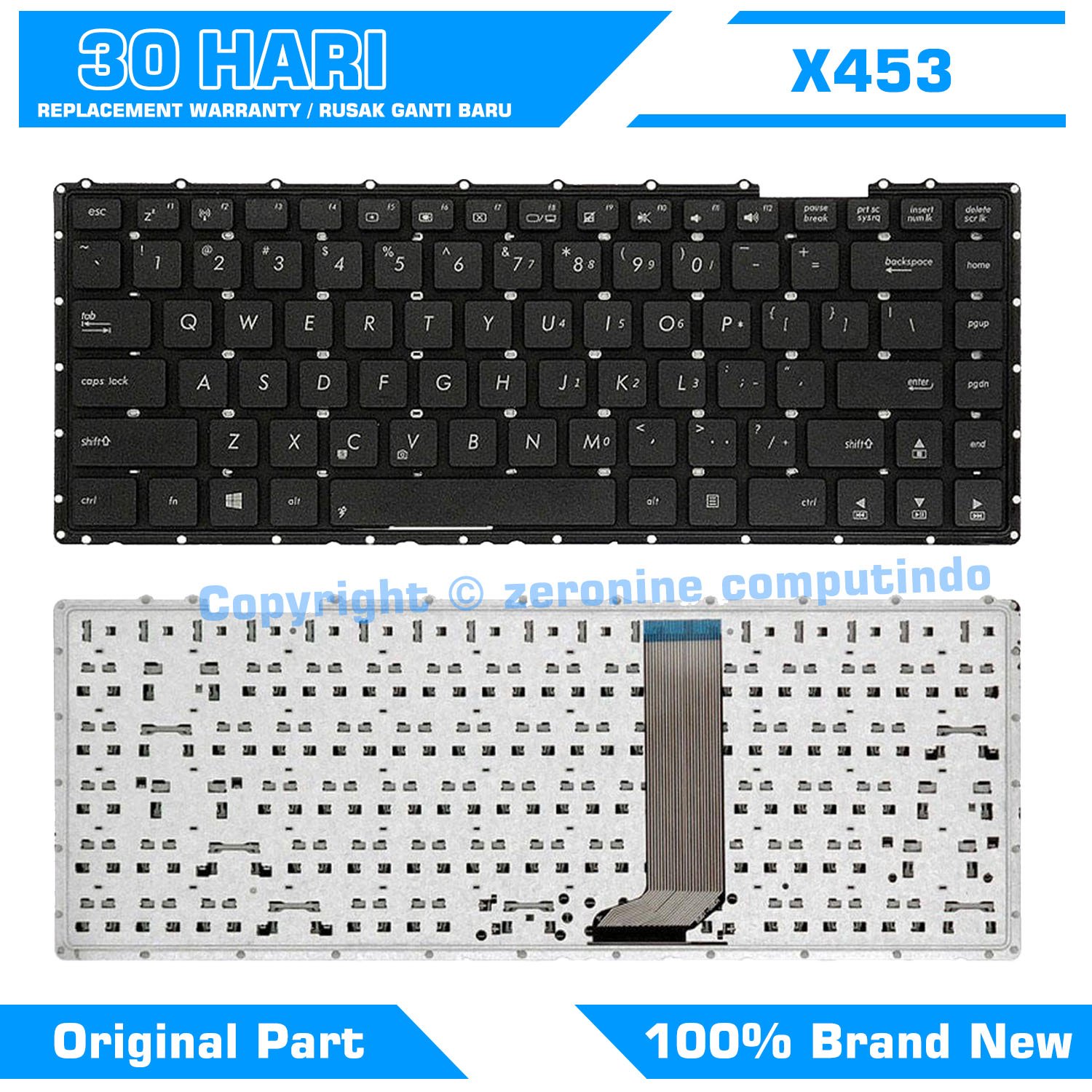 Keyboard X455 X455L X455LA X455WA A455 A455L X455LD X455LJ