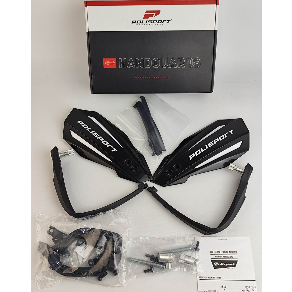 Polisport Handguard FWA Bullit Original Pelindung Tangan Mx