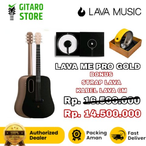 Promo Guitar LAVA Me Pro Guitar FREEBOOST Lava Me Pro + Kabel Jack Lava 6m + Strap Gitar Lava
