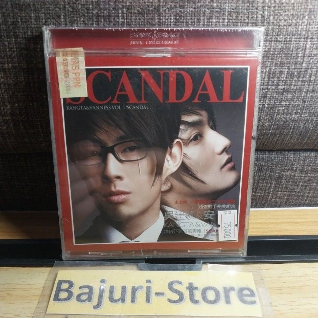 CD "Kangta & Vanness"/Album "Scandal"/Mandarin Singer/Original/Segel/Sealed/