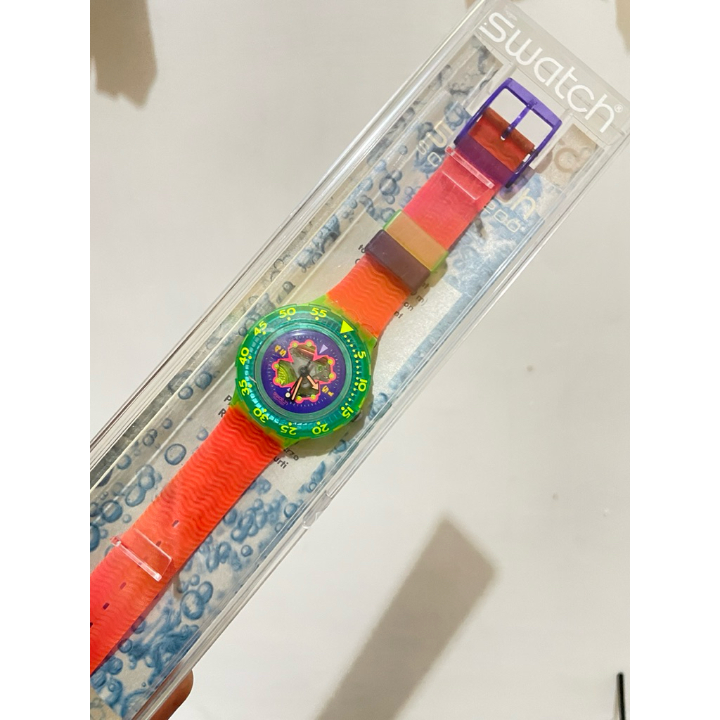 jam tangan Swatch scuba 200 original vintage
