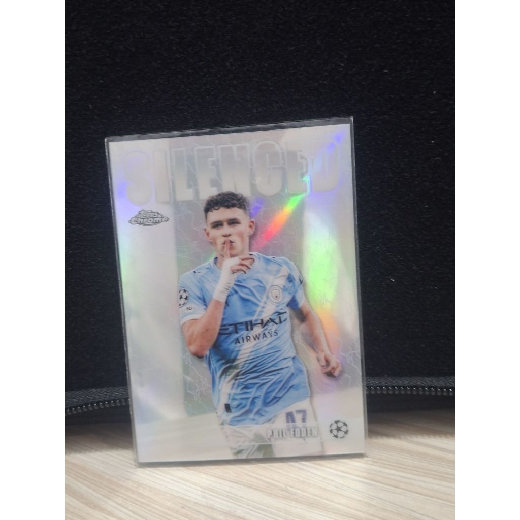 Topps Phill Foden Scilenced