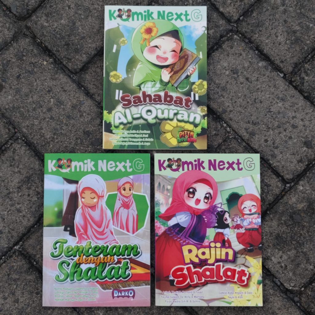 ( OBRAL ) PAKET 3 KOMIK ANAK ANAK // KOMIK ISLAMI // KOMIK BESTSELLER // SAHABAT AL QURAN // TENTRAM