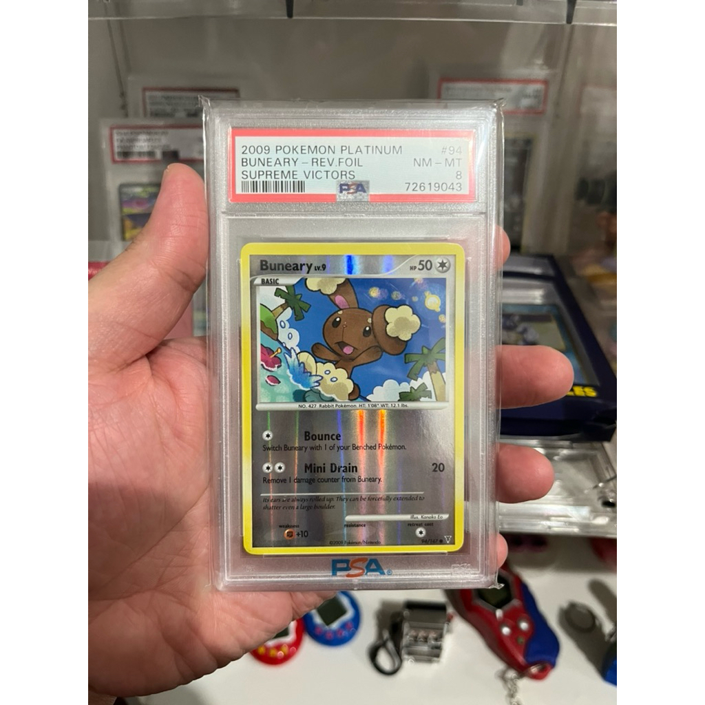 Pokemon Buneary PSA 8 Rare Item
