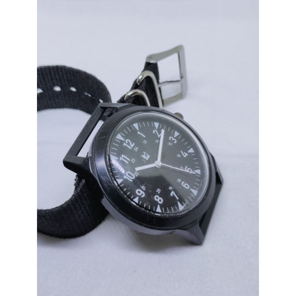 Militarywatch classic primark mili watch original jam tangan sports klasik hamilton military style w