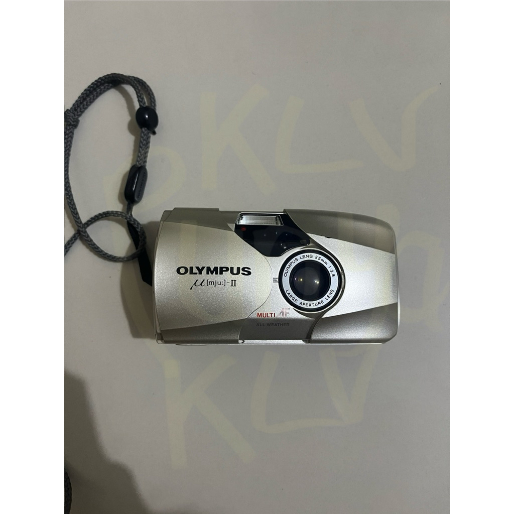 digicam olympus mju II silver MULUS