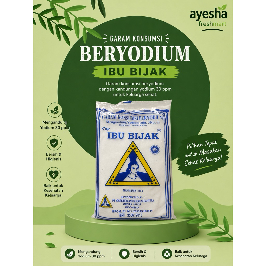 Garam Ibu Bijak | Garam beryodium